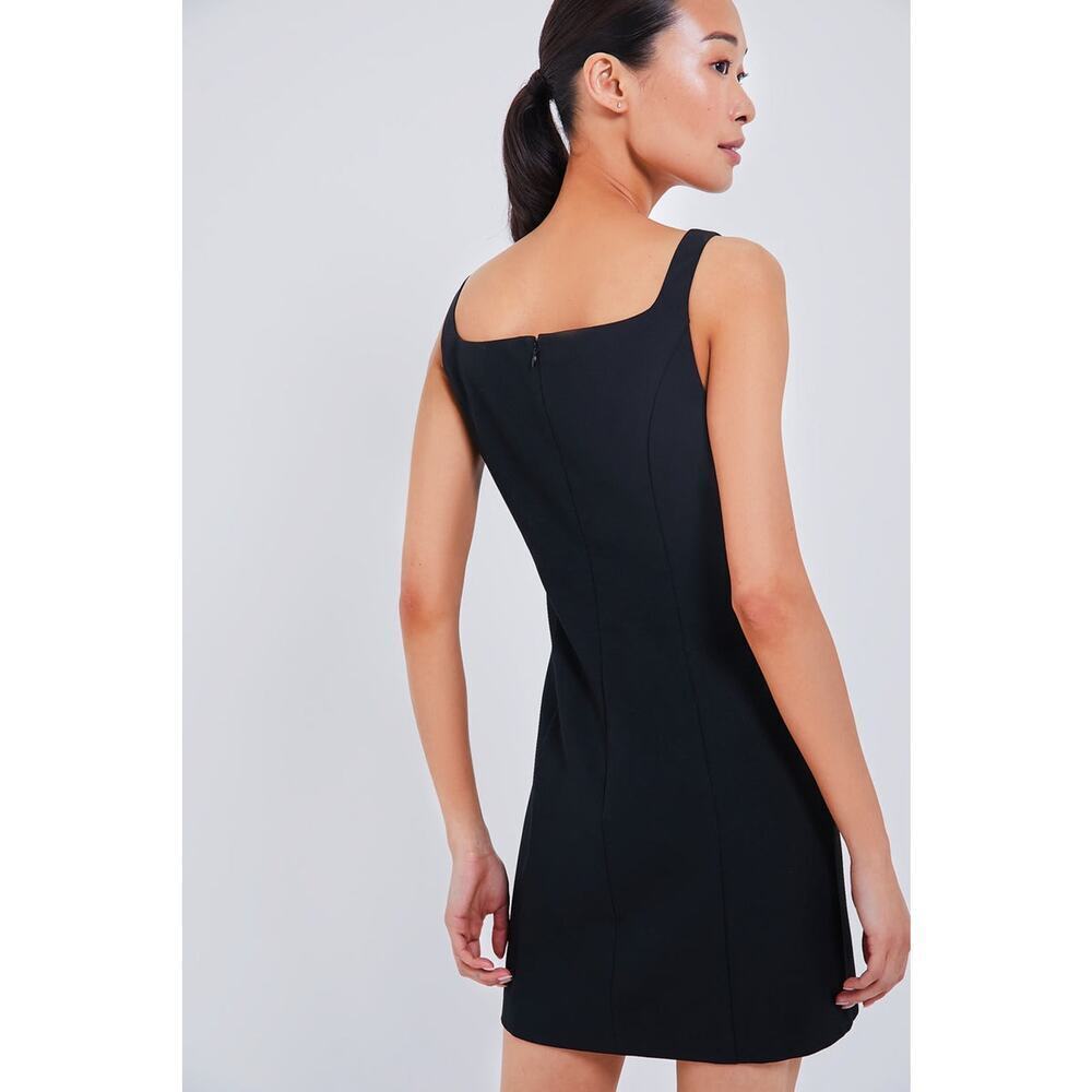 HYACINTH HOUSE Holly Golightly Black Mini Dress Size M NWT Retail $98 Tuckernuck - Picture 2 of 8